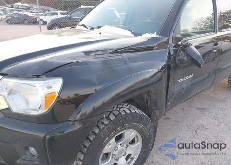 2013 Toyota Tacoma Double Cab from USA, damaged, VIN 3TMLU4EN7DM128414